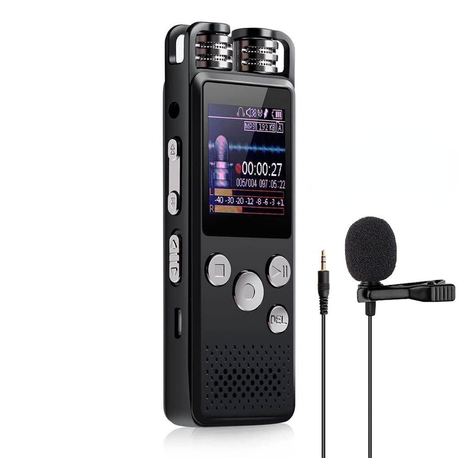 Professional Voice Activated Digital Audio Voice Recorder